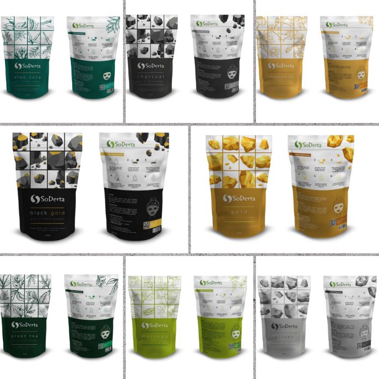 READY STOK1 KG ORIGINAL SODERTA PEEL OFF MASK 1KG masker karet gold silver charcoal rose moringa pap