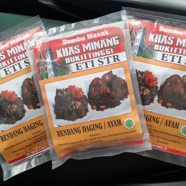 

Hemat Keras Bumbu khas BUKIT TINGGI ETI STR Bumbu Rendang dan Masakan Padang Lainya