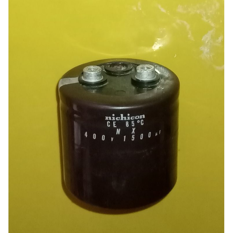 ELCO 400V 1500UF T6.3CM D6.5CM BEKAS