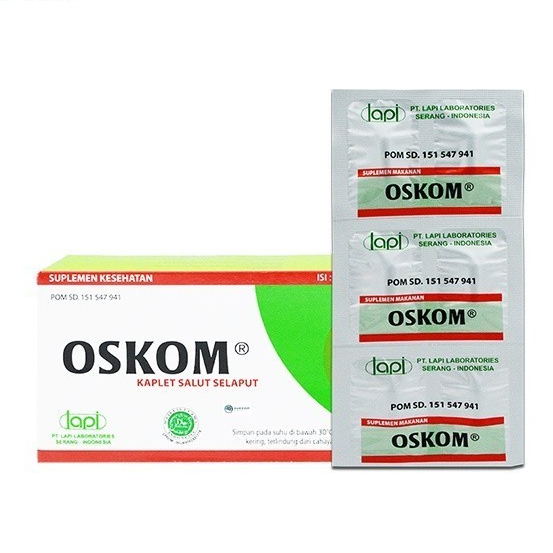 OSKOM Per Box 30 Kaplet - Suplemen Untuk Memelihara Kesehatan Sendi