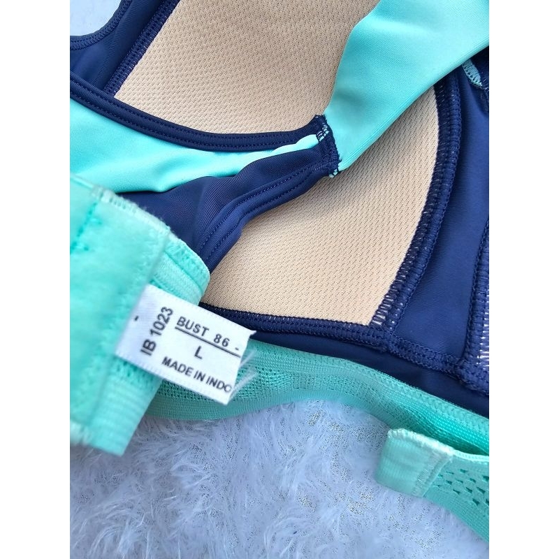 Ay00 WACOAL DYNAMIC SPORT BRA SEAMLESS TANPA KAWAT BUSA NORMAL IB 1023 BH OLAHRAHA WANITA GYM