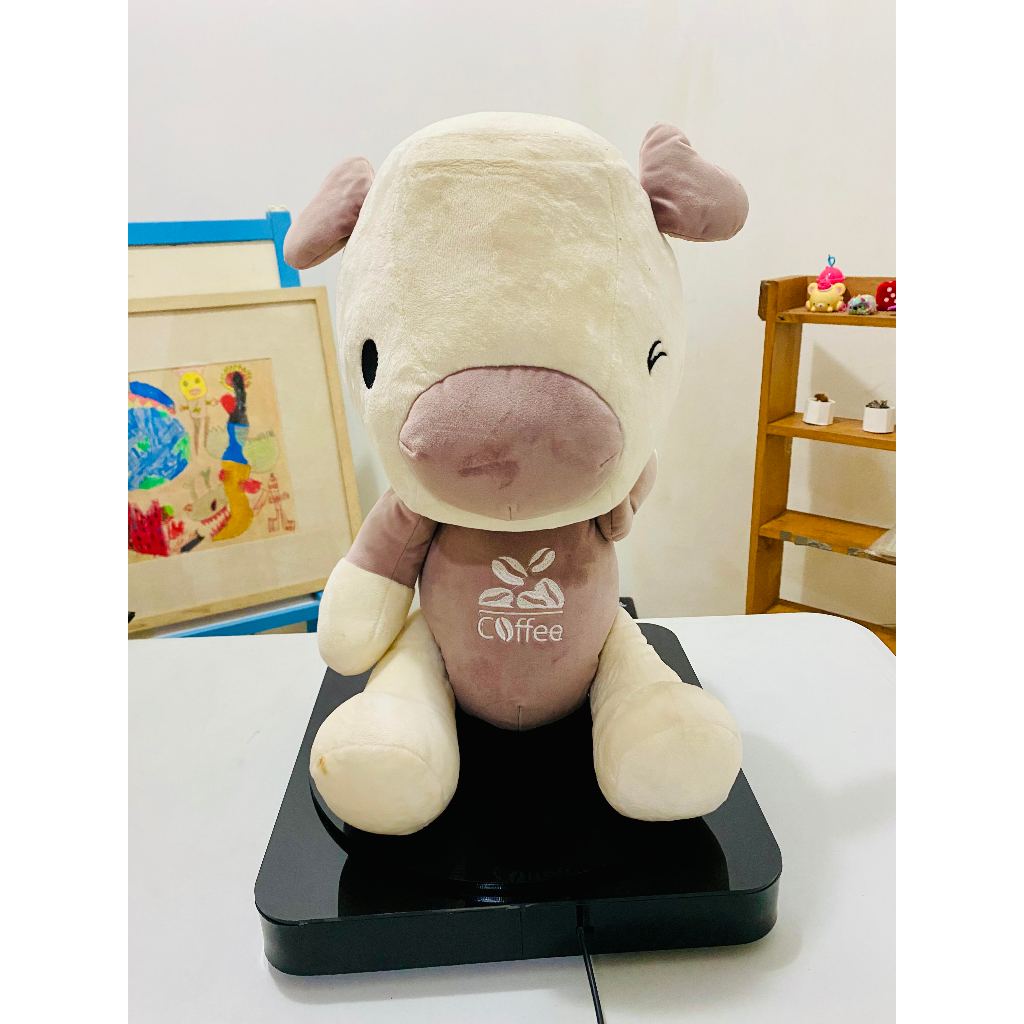 BONEKA COFFEE DOG KOREA YANG BESAR - 50CM