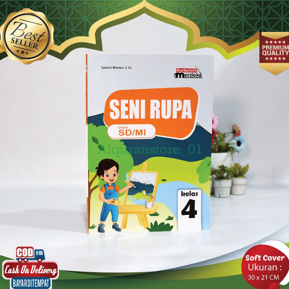 KODE J82L BUKU SISWA SD MI Kelas 4 VI Empat Mapel SENI RUPA Kurikulum Merdeka Kurikulum Penggerak 22