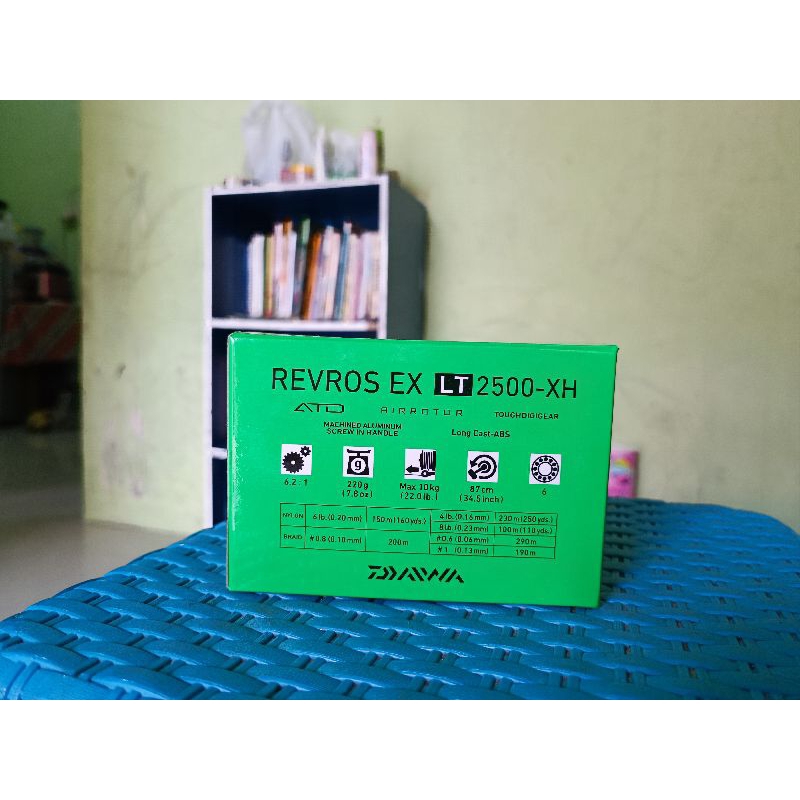 Reel Daiwa Revros ex lt 2500 Bekas