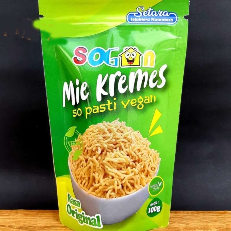 

mie kremes vegan SOGAN rasa ori