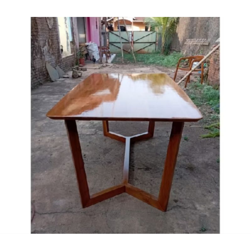 MEJA MAKAN MINIMALIS MEJA MINIMALIS MEJA MAKAN KAYU JATI