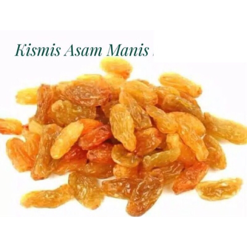 

Kismis Arab Raisin kuning 100g | Kismis asam manis Original