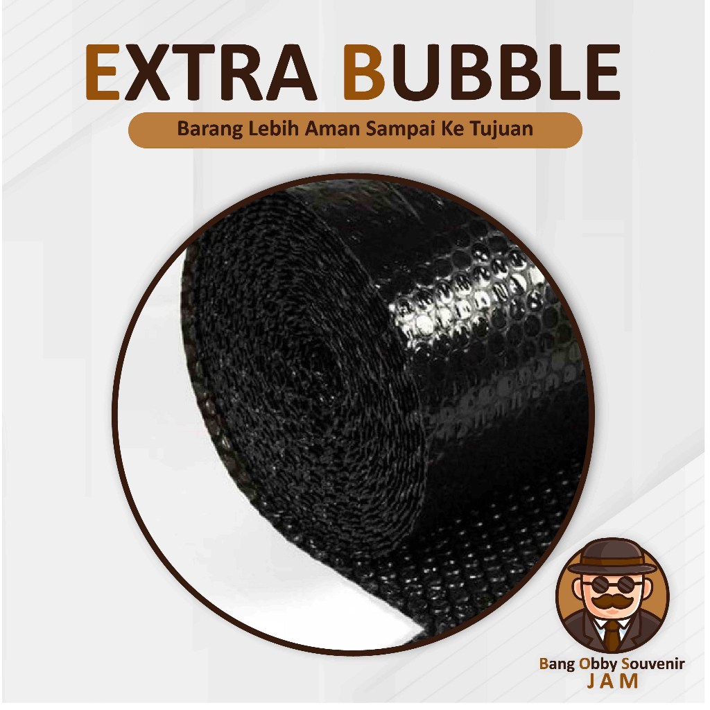 

EXTRA BUBBLE WRAP UNTUK PACKING