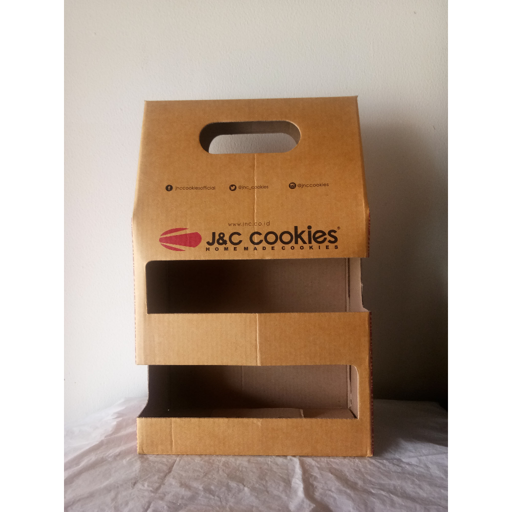 

Gable Box JNC Cookies JAR (HANYA BOX NYA SAJA)