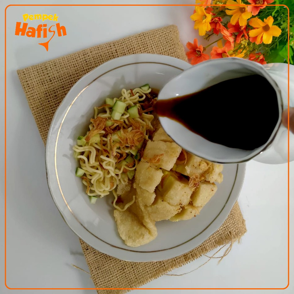 

Pempek Ikan Asli Kapal Selam isi 3pcs + Cuko kemasan vakum Frozen