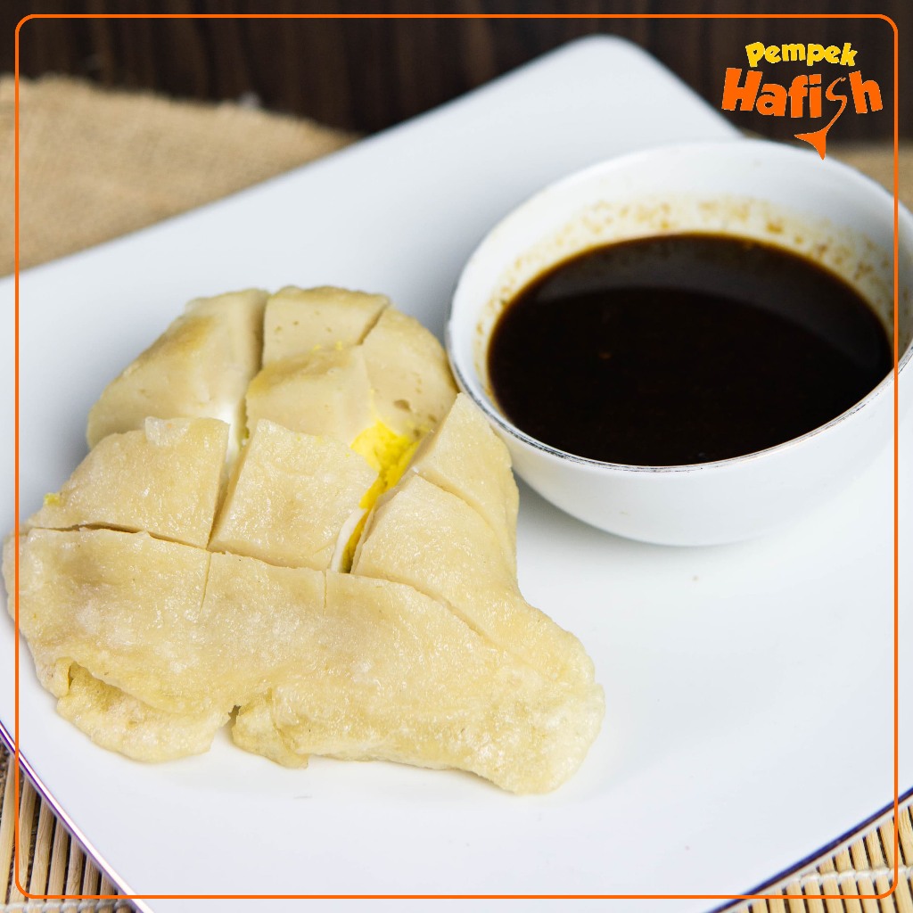 

Pempek Ikan Asli Jambi Kapal Selam isi 3pcs + Cuko kemasan vakum Frozen