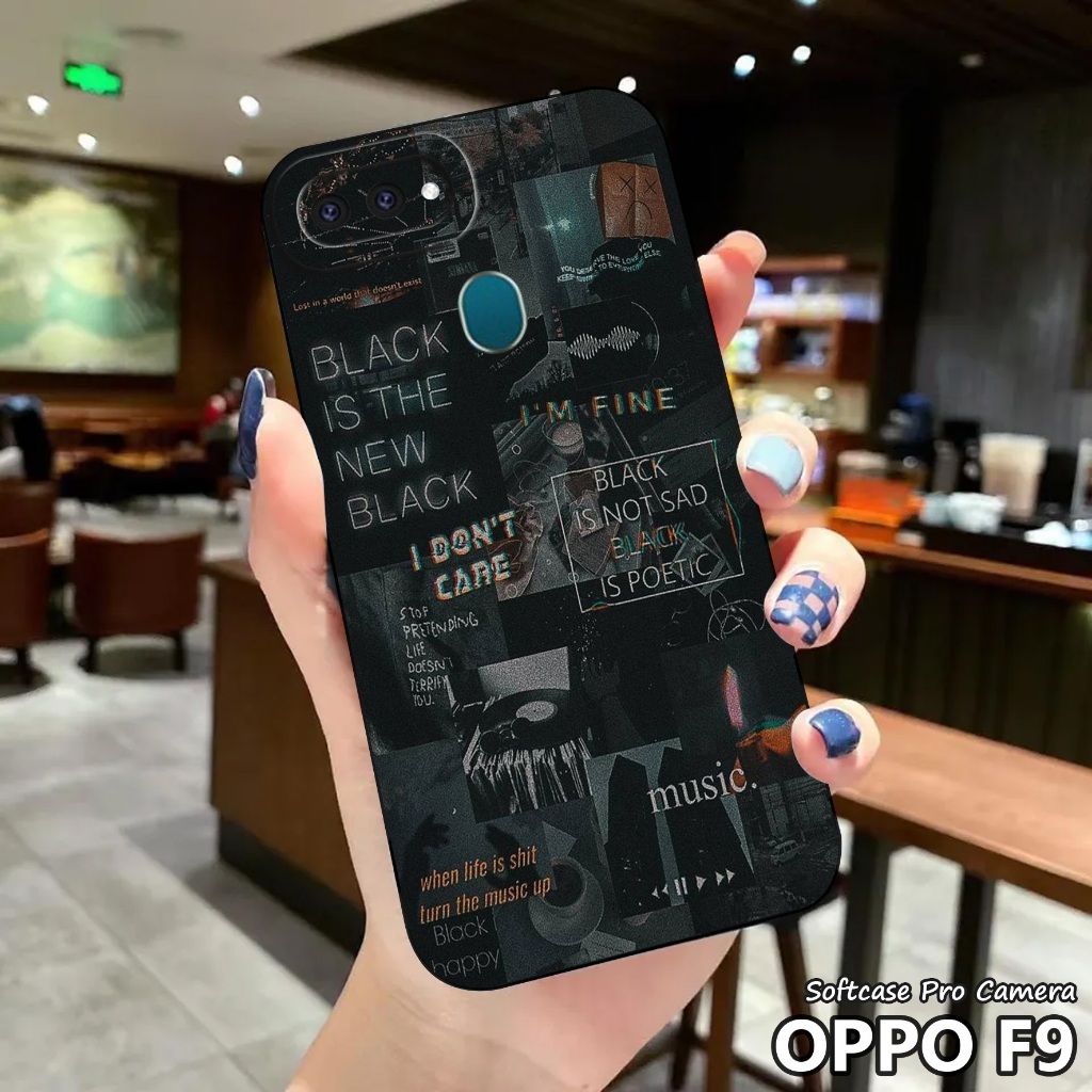 Case Oppo F9 - Casing Hp Oppo F9 ( Aesth ) Softcase Pro Camera - Kesing - Silikon - Kondom Hp