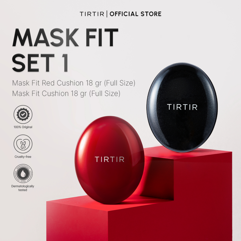 TIRTIR Mask Fit Set 1 [Mask Fit Red Cushion + Mask Fit Cushion]