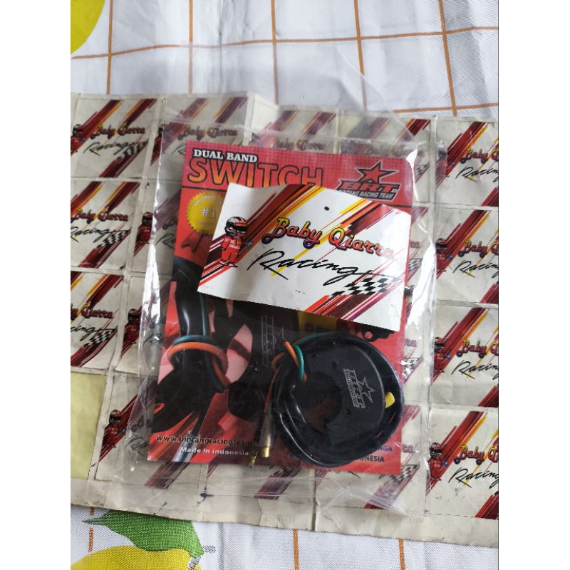 SAKLAR SWITCH ENGINE ON OFF BRT BINTANG RACING TEAM MOTOR UNIVERSAL TERBARU