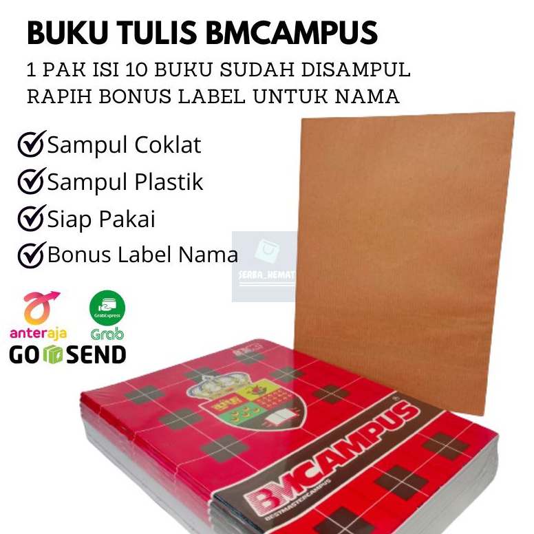 

lmReady BM Campus isi 5 lembar SUDAH DI SAMPUL COKLAT SAMPUL PLASTIK D7