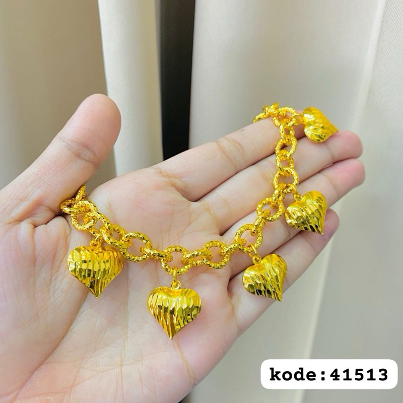 GELANG DUBAI LOVE TITANIUM