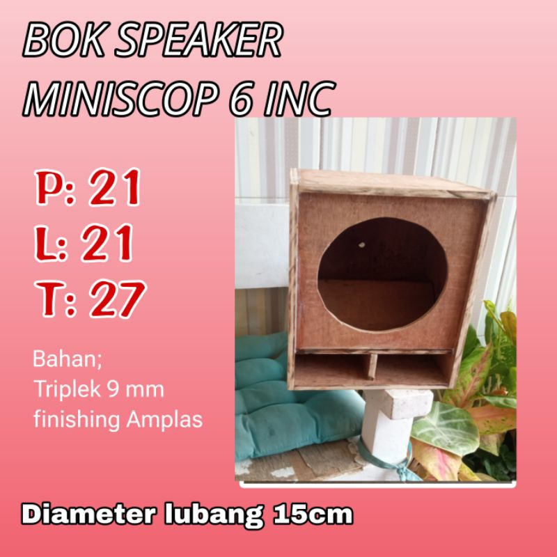 Box speaker/salon 6 inch murah/bok speaker 6 inch