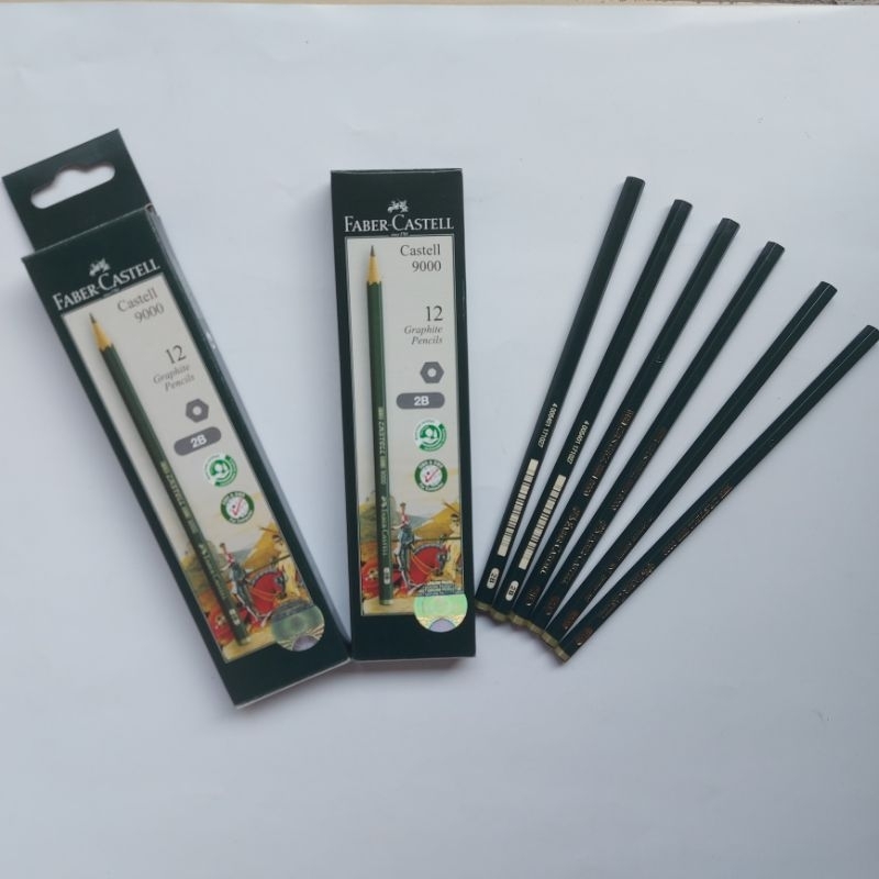 

Ay00! Pensil Faber Castell 2B / jual (per 6 pcs)