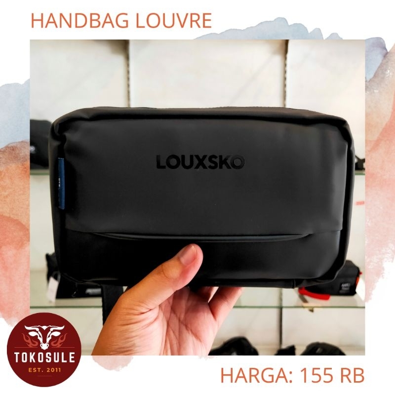 READY MAKASSAR HANDBAG LOUVRE TAS TANGAN SELEMPANG COWOK TOKOSULE