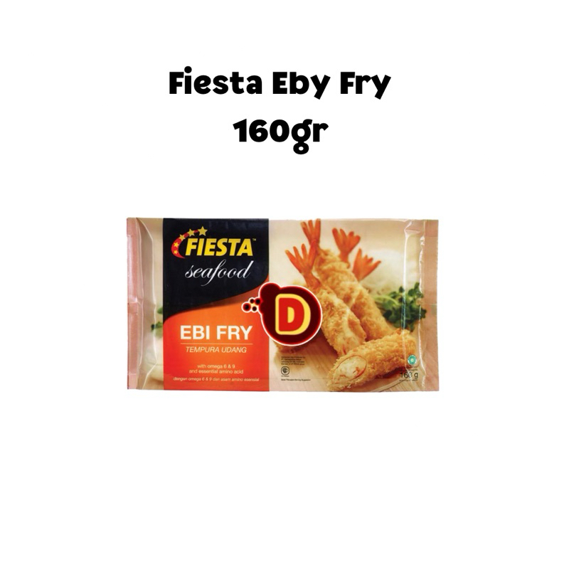 

Frozen Food Palembang | Fiesta Eby Fry 160gr | udang goreng krispi | udang | gorengan