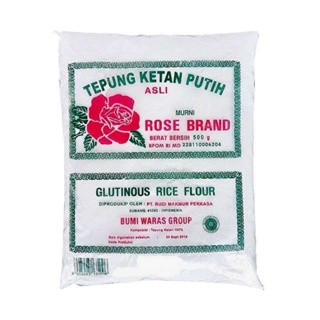 

Tepung Ketan Rose Brand 500gr/pcs