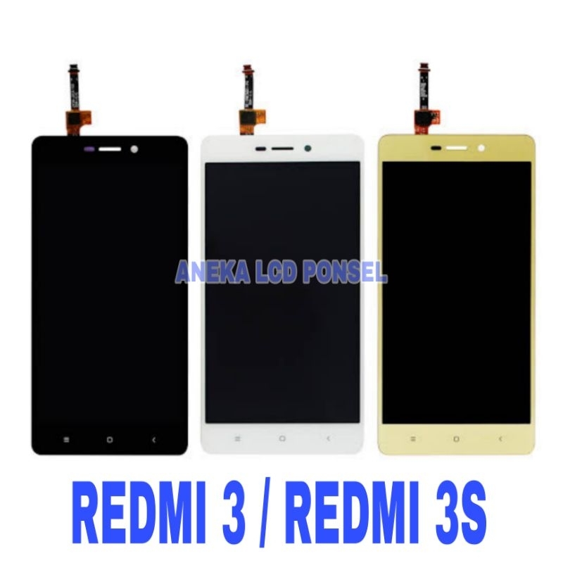 LCD+TOUCHSCREEN REDMI 3 / REDMI 3S FULLSET