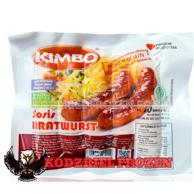 

KIMBO Beef Sausage Bratwurst Isi 10 500gr - Sosis