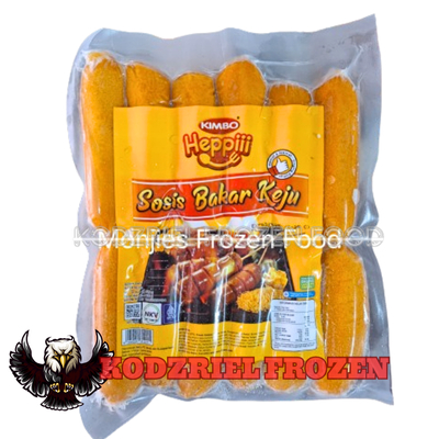 

Kimbo Heppi Sosis Bakar Mini Rasa Keju Isi 12 Pcs 550gr