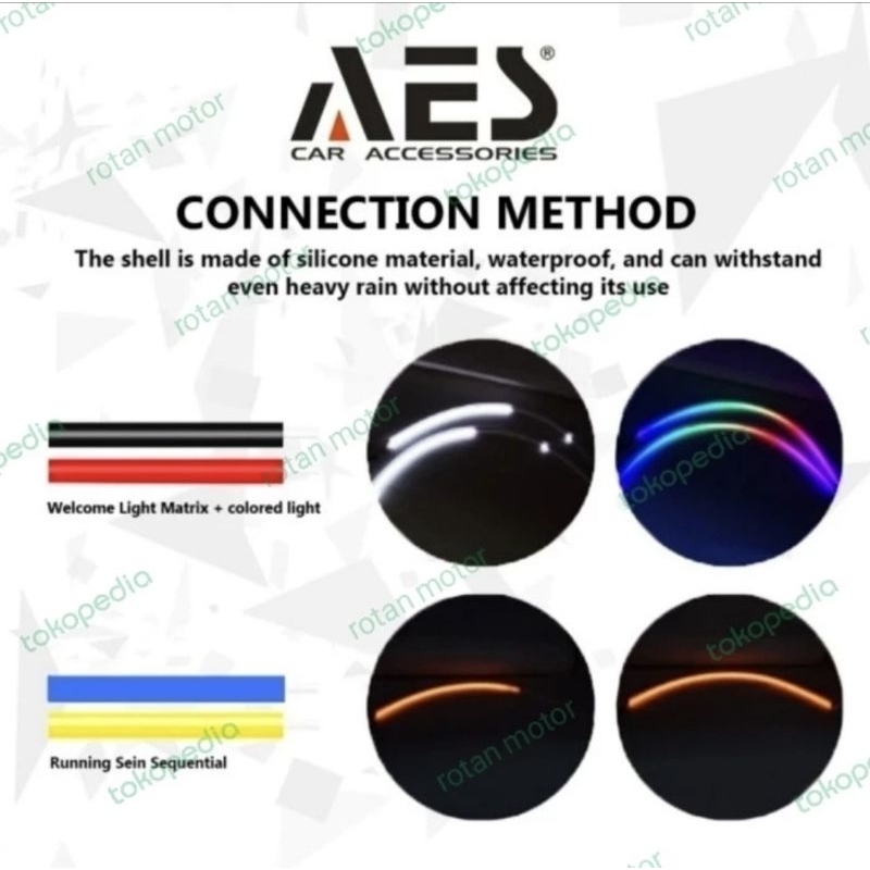 DRL / ALIS / LED BAR AES HURACAN RGB CONTROLLER MATRIX 30CM / 45CM / 60CM