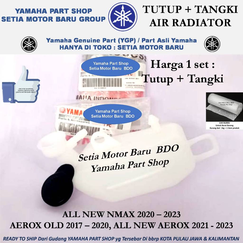 Tutup Tangki Air Radiator Aerox Old Lama All New Aerox Nmax N Max Ori Asli Yamaha Bandung