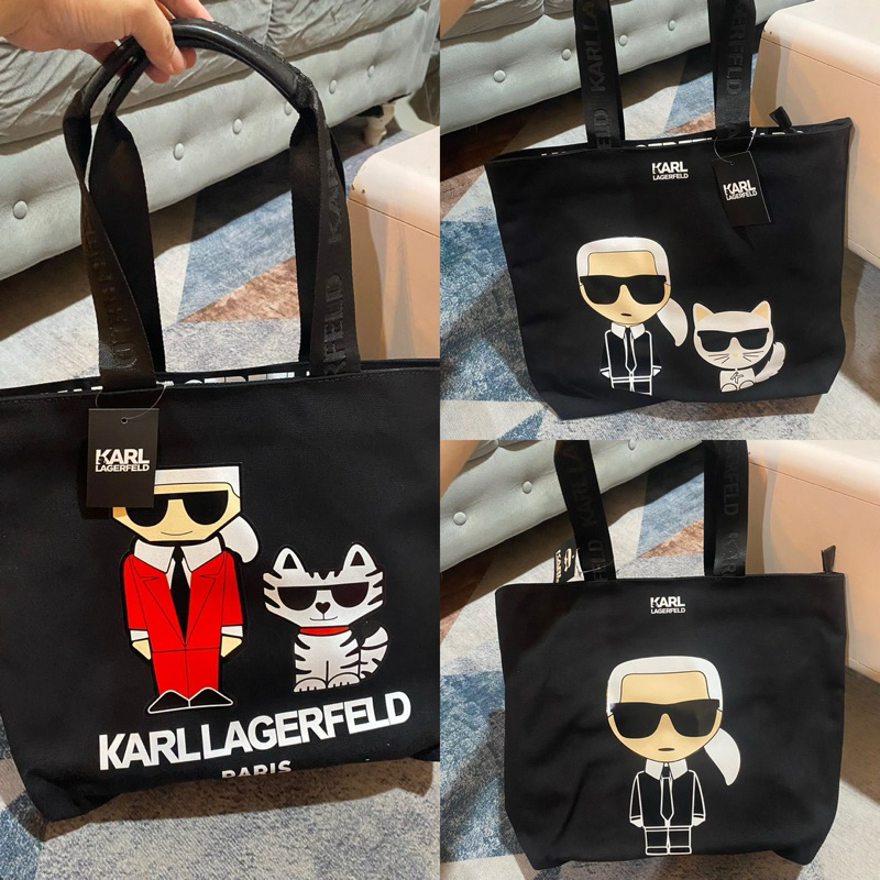 TAS TOTE KARL LAGERFELD KANVA