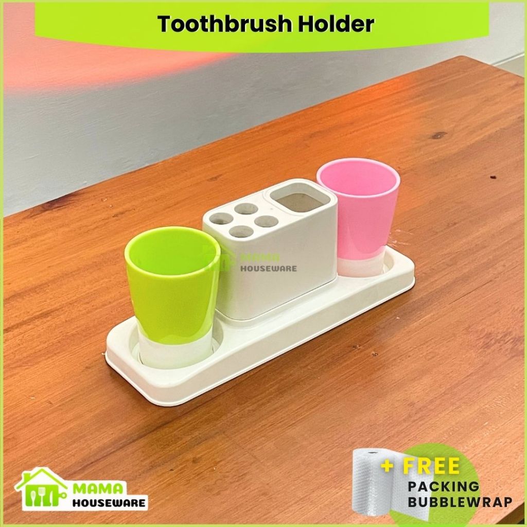Toothbrush Holder - Mamahouseware/Tempat Sikat Gigi dan Odol/Gantungan untuk sikat gigi dan odol