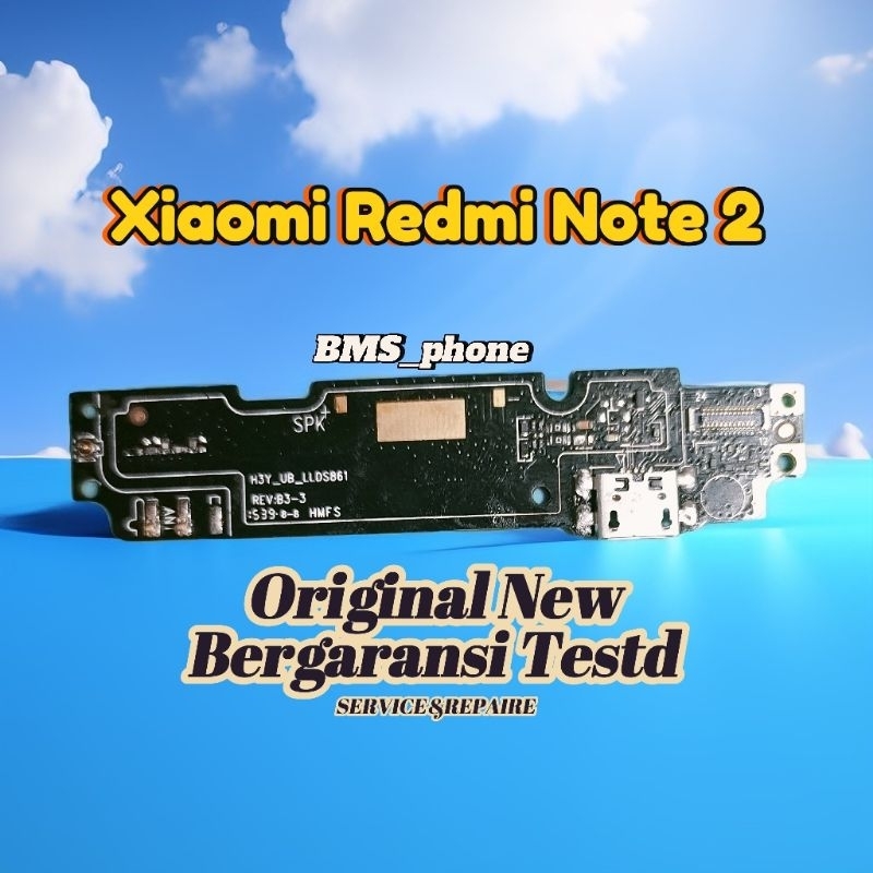 Konektor Cas Papan Konektor Cas Mic Xiaomi Redmi Note 2 Original