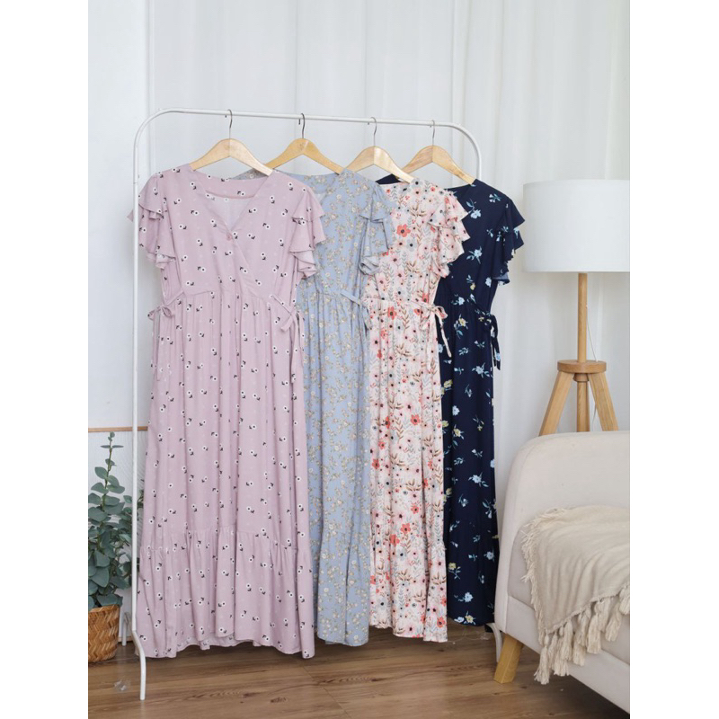 Homewear / dress tidur / baju tidur / dress / long dress / baju wanita / piyama wanita / piyama cewe