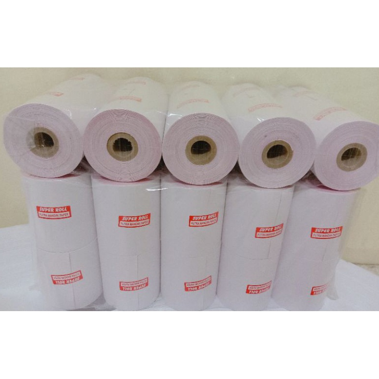

bbReady Kertas Kasir NCR 2Play Ukuran 75x65mm Paket 1 Roll T48