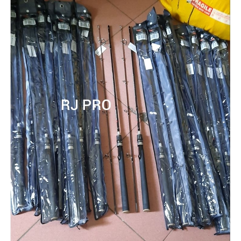 Joran solid carbon murah SHIKARI MASTER PRO (gratis packing aman pipa karton tebal anti pecah)