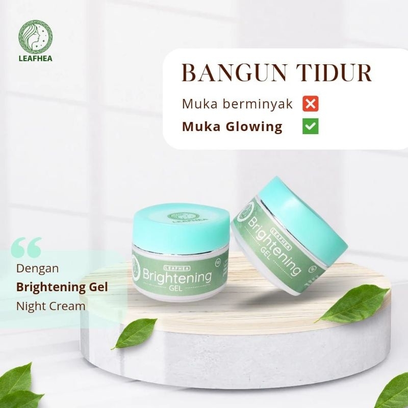 Cream Malam BrighteningGel leafhea