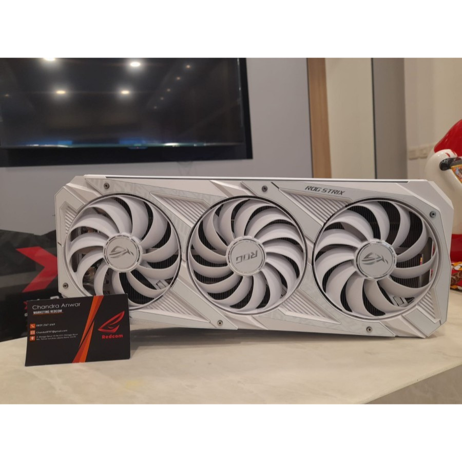 VGA Asus GeForce RTX 3090 / RTX3090 ROG Strix OC White Edition 24 GB