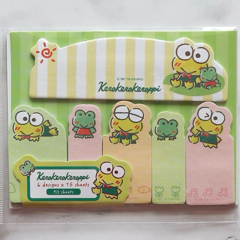 

KEROPPI notes sticky keropi memo kerropi