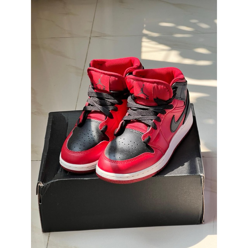 Jordan mid sepatu anak ori