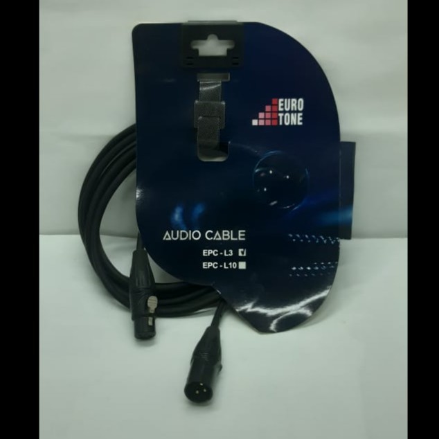 KABEL MIC CANON to CANON EURO TONE (3 Meter)