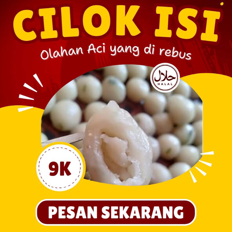 

CILOK ISI | 15 pcs