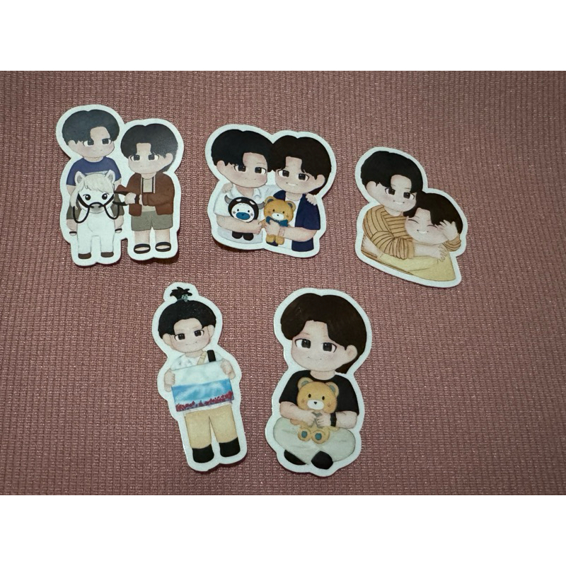 

Ready Sticker Pond Phuwin Edisi We Are Series Peem Phum 1 set GMMTV