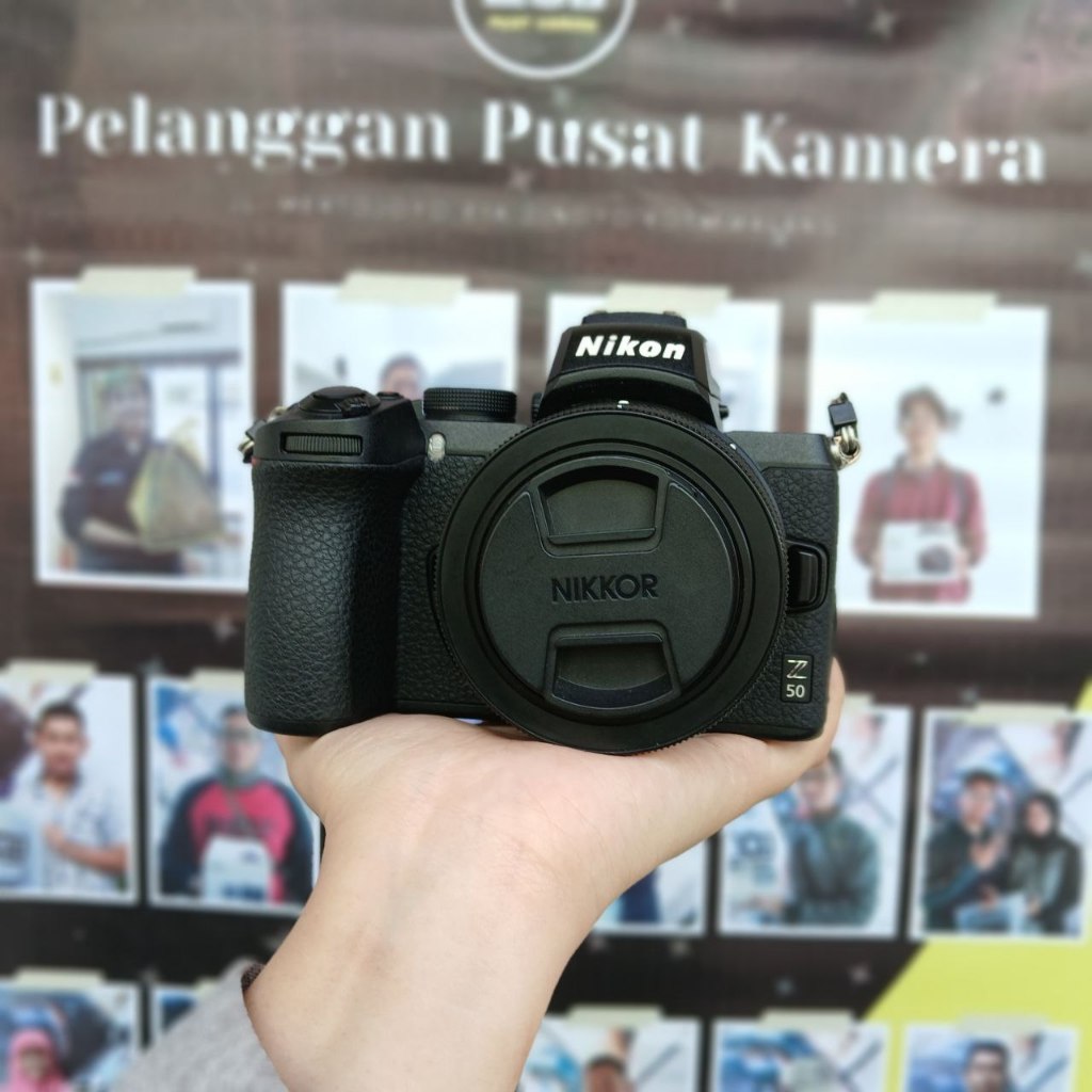 Nikon Z50 + lensa kit 16-50mm VR Second (Kamera Mirrorless)