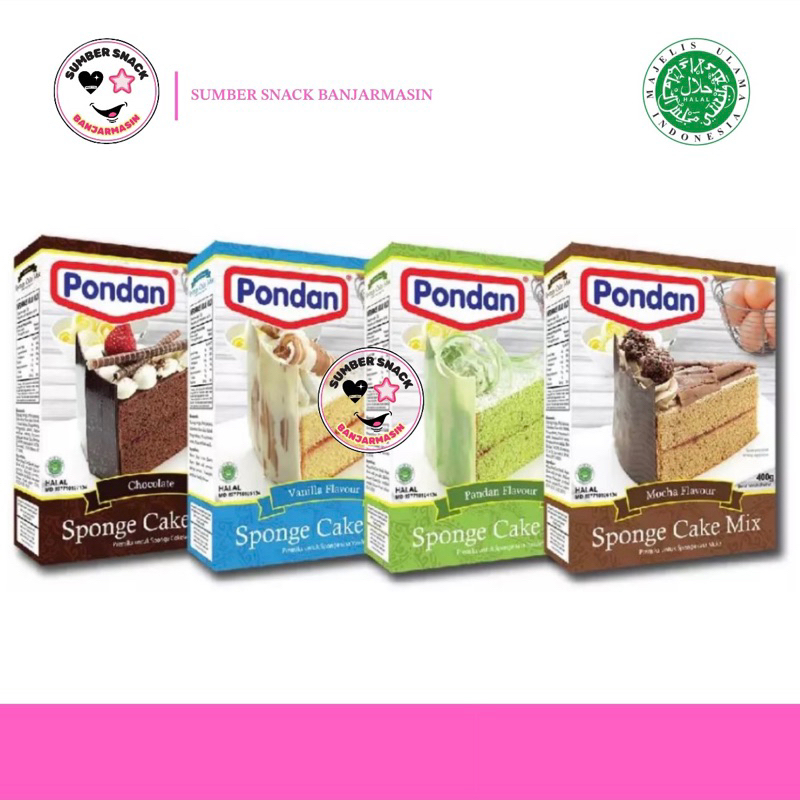 

Pondan Cake (5 Varian) (400g)