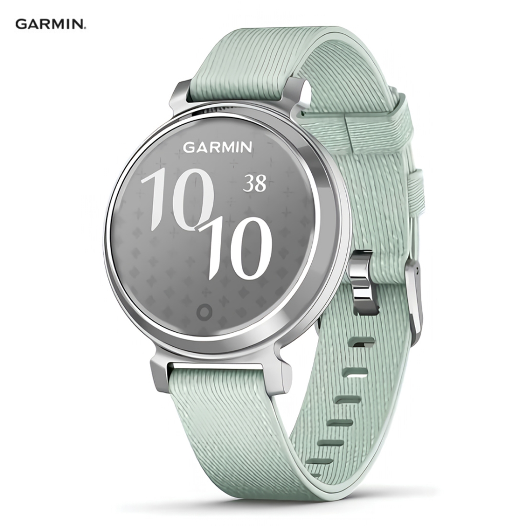 Garmin Lily 2 Classic 010-02839-63 Jam Tangan Pintar Wanita - Smart Watch - Silver with Sage Gray