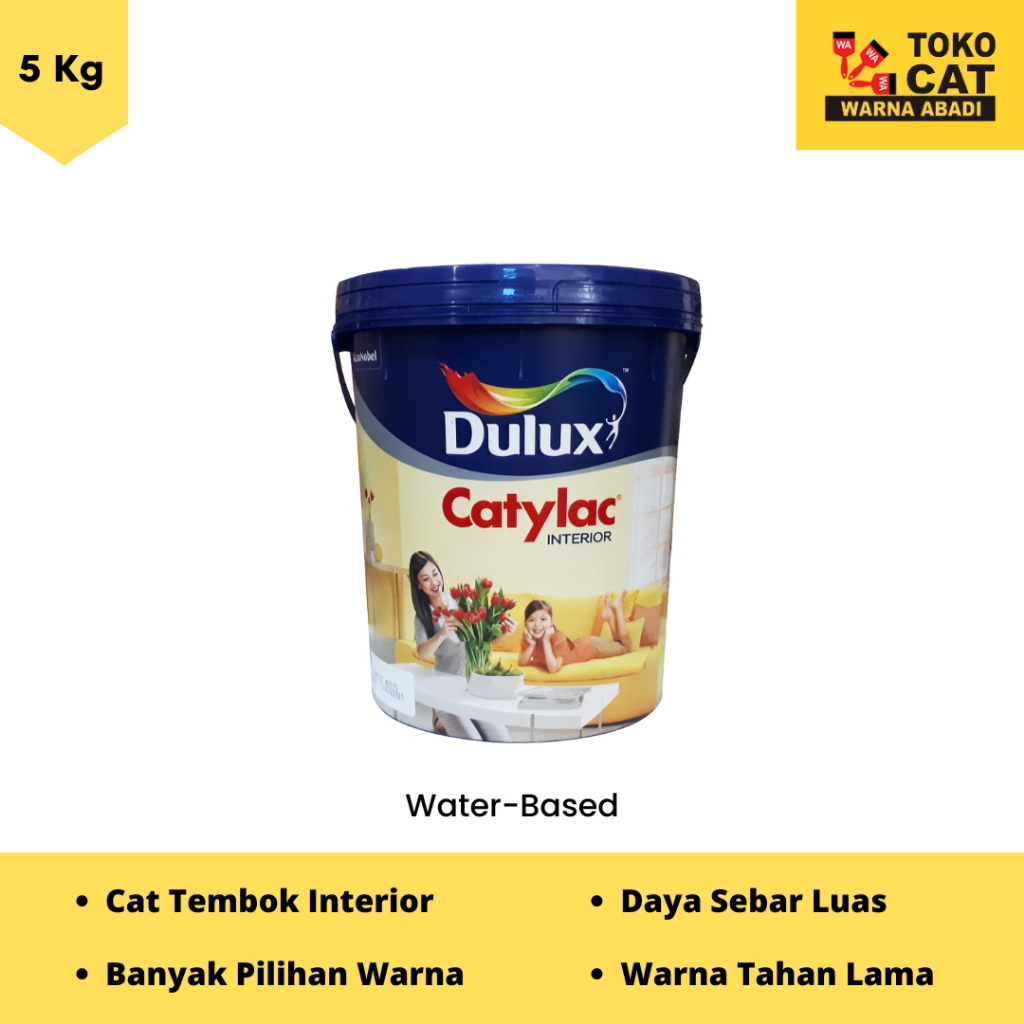 CAT TEMBOK DULUX CATYLAC 5 KG