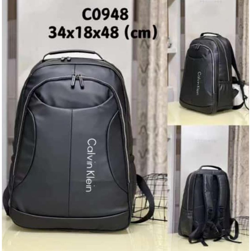 TAS RANSEL PRIA CALVIN KLEIN BACKPACK IMPORT TAS PUNGGUNG WATERPROOF IMPORT CK 1427