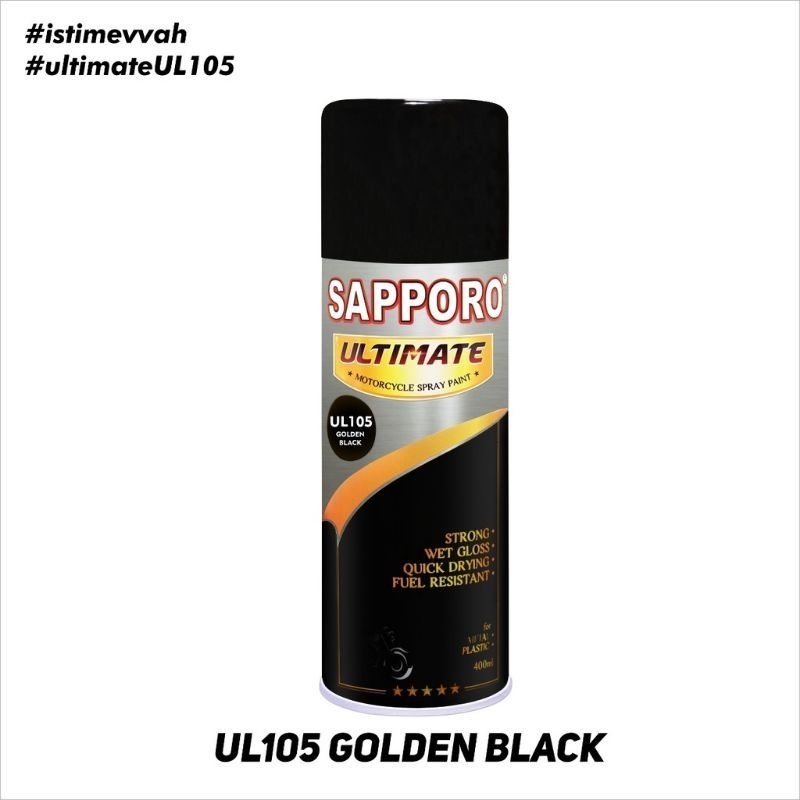 Cat Semprot Sapporo Ultimate UL105 Golden black