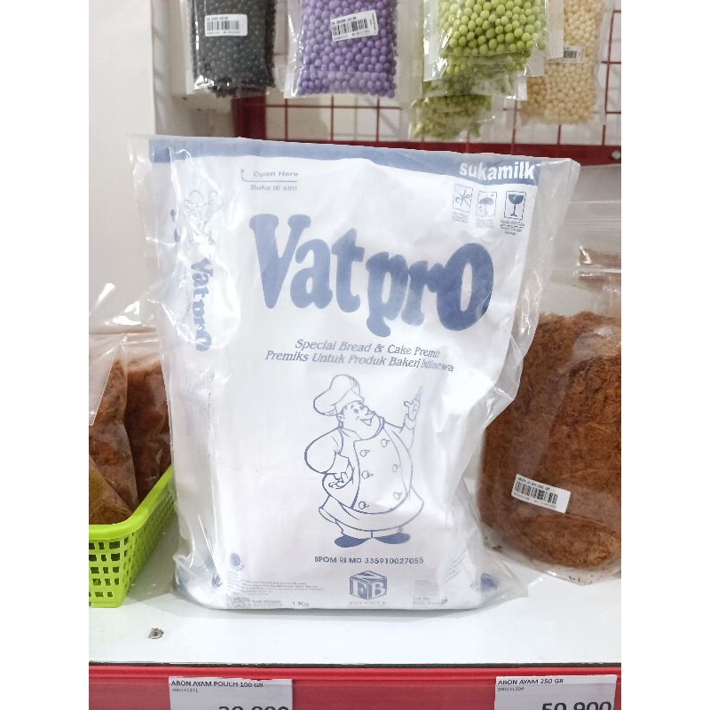 

[ 1 KG ] Susu Bubuk Vatpro Premix 1 Kg